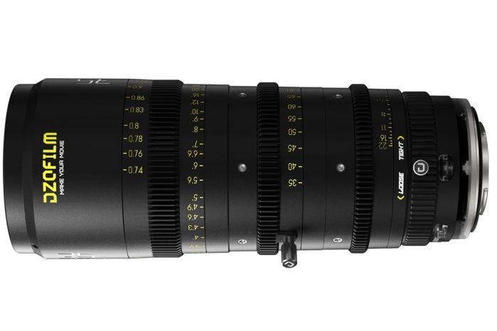 Lente DZOFilm Catta Ace Cine Zoom FF 35-80mm T2.9 (ARRI PL e