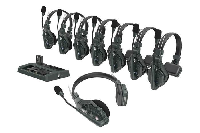 Headphone talkback system discount