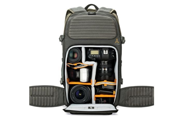 Lowepro flipside trek bp 450 aw top