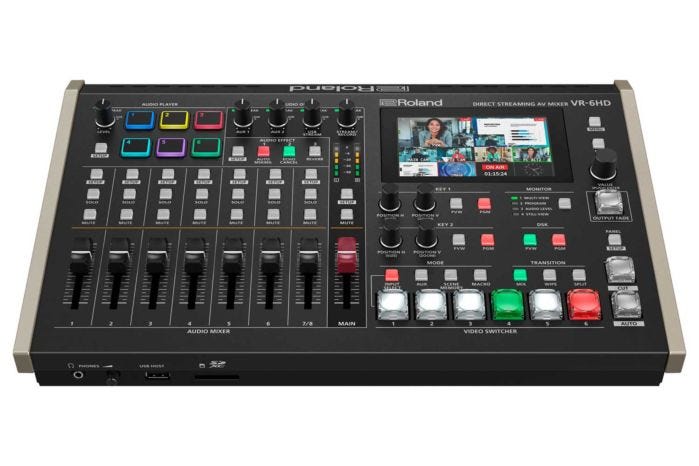 Buy | Roland VR-6HD Direct Streaming AV Mixer Buy | Roland VR-6HD Direct Streaming AV Mixer