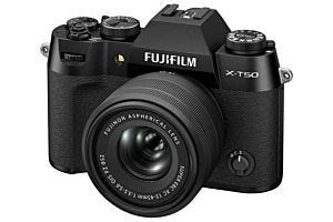 Fujifilm X-T50 with XC15-45mm Lens - Black