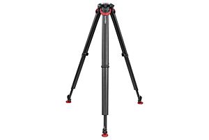 Sachtler Flowtech 100mm Carbon Fiber Tripod - Rubber Feet