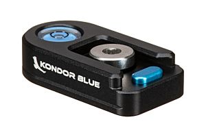 Kondor Blue Bubble Level Cold Shoe with Safety Release (Black)