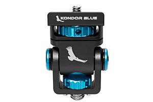 Kondor Blue Swivel Tilt Monitor Mount with Arri Pin (Pan/Tilt) (1/4"-20 Version Black)