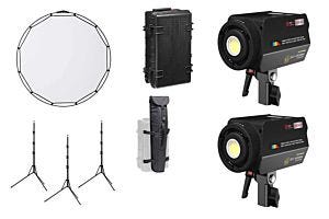 iFootage / Manfrotto Portable Lighting Kit - 2 Head, Bicolour
