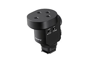 Sony Shotgun Microphone (Compact, 8-in-1, Wireless, Battery-free)