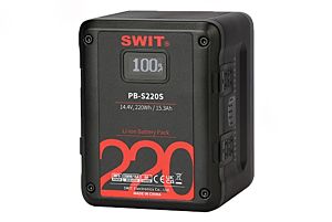 SWIT PB-S220S 220Wh Square Digital Battery - V-Lock